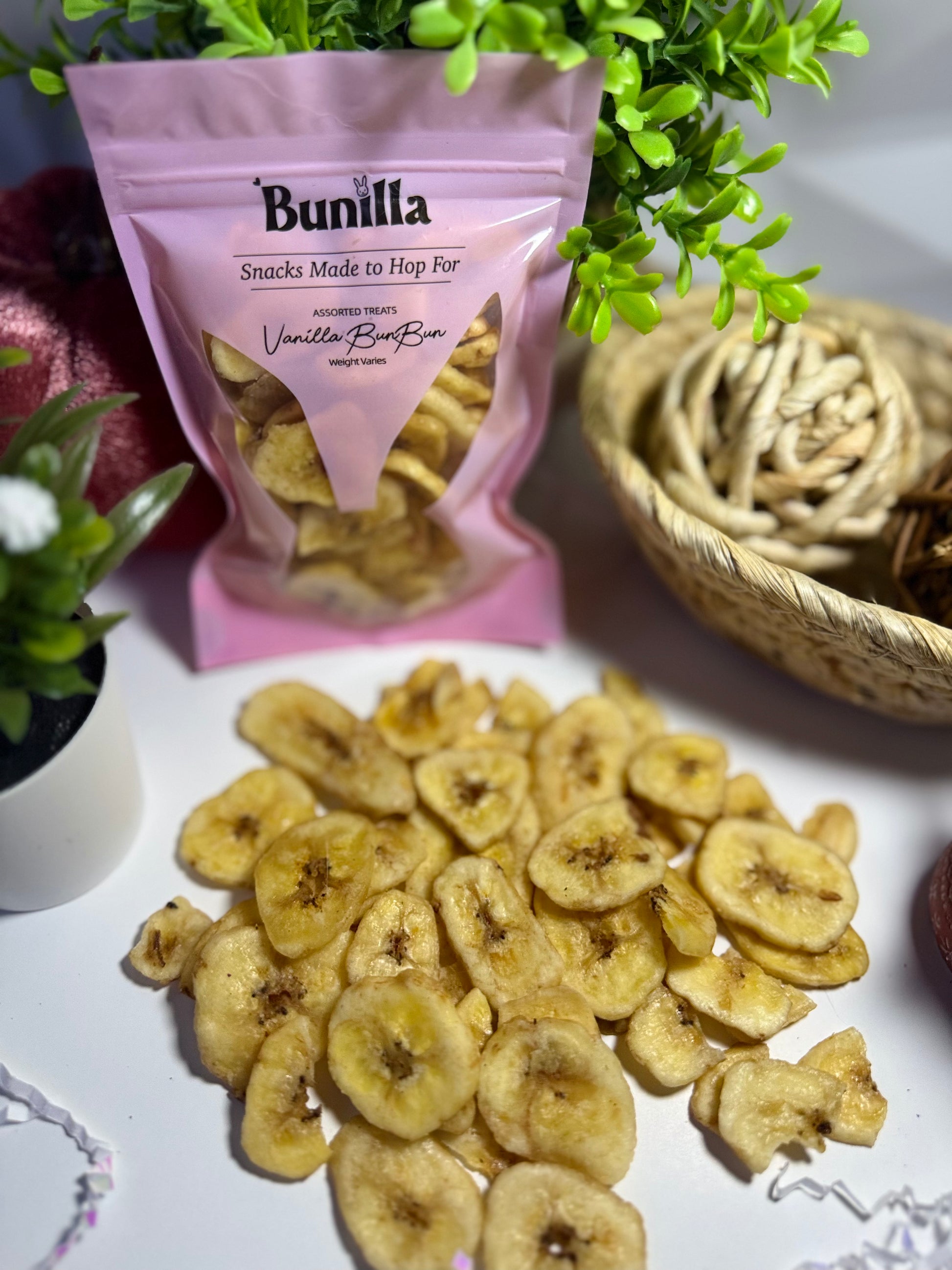 Dried Banana Bites