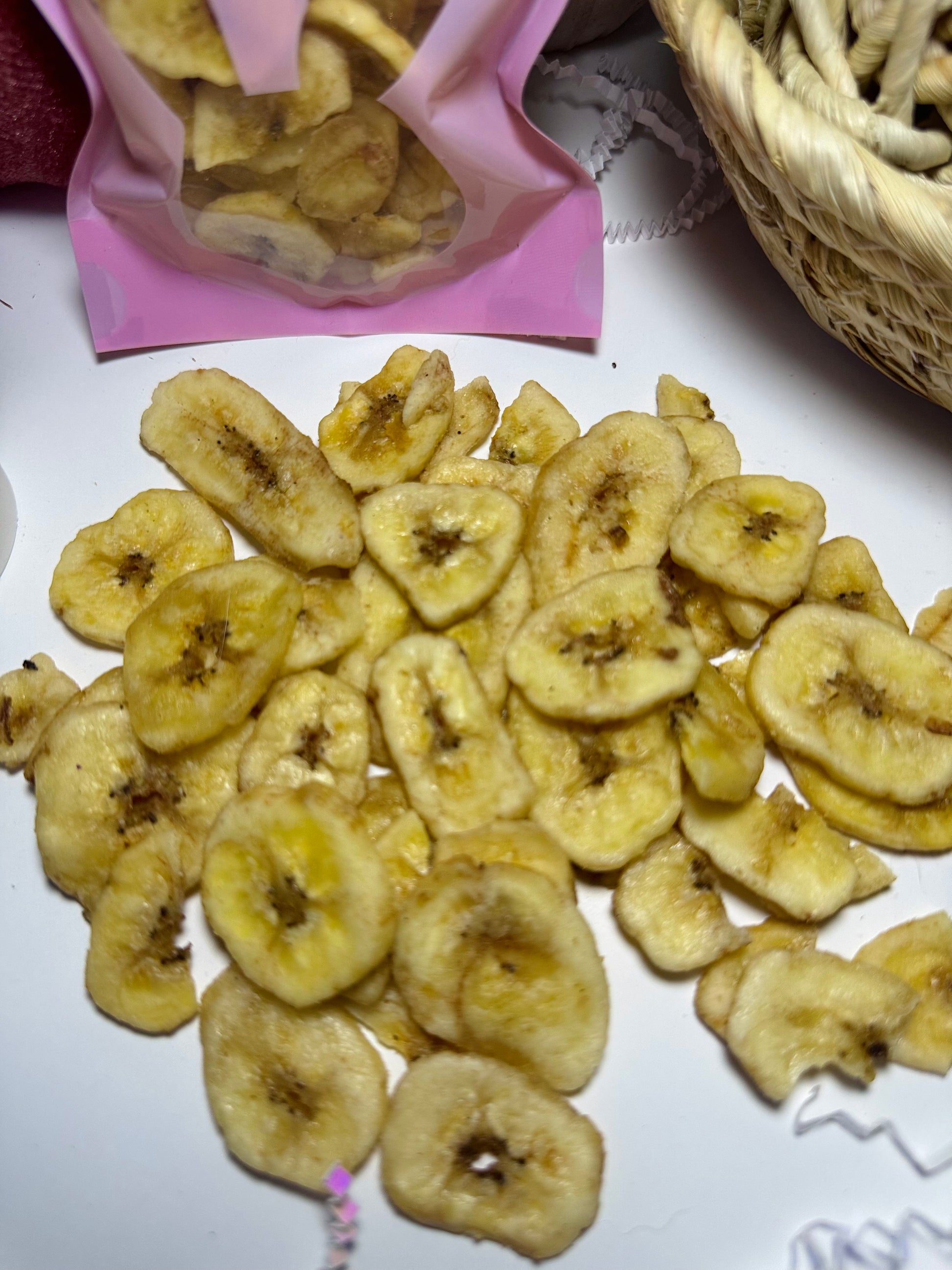 Dried Banana Bites